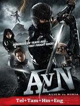 Alien vs. Ninja (2010) BRRip Original [Telugu + Tamil + Hindi + Eng] Dubbed Movie Watch Online Free