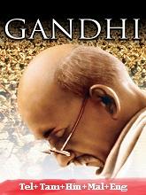 Gandhi (1982) BRRip Original [Telugu + Tamil + Hindi + Malayalam + Eng] Full Movie Watch Online Free